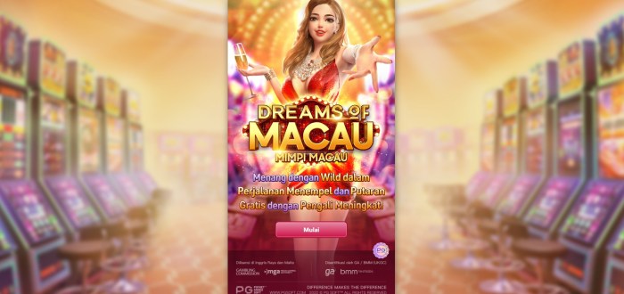 Panduan Bermain Slot Gacor Dreams of Macau PG Soft
